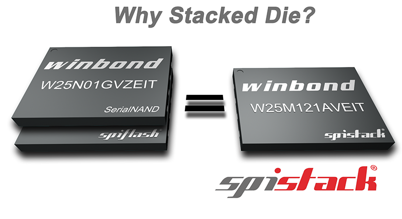 Why stacked die - SpiStack® Flash Memory